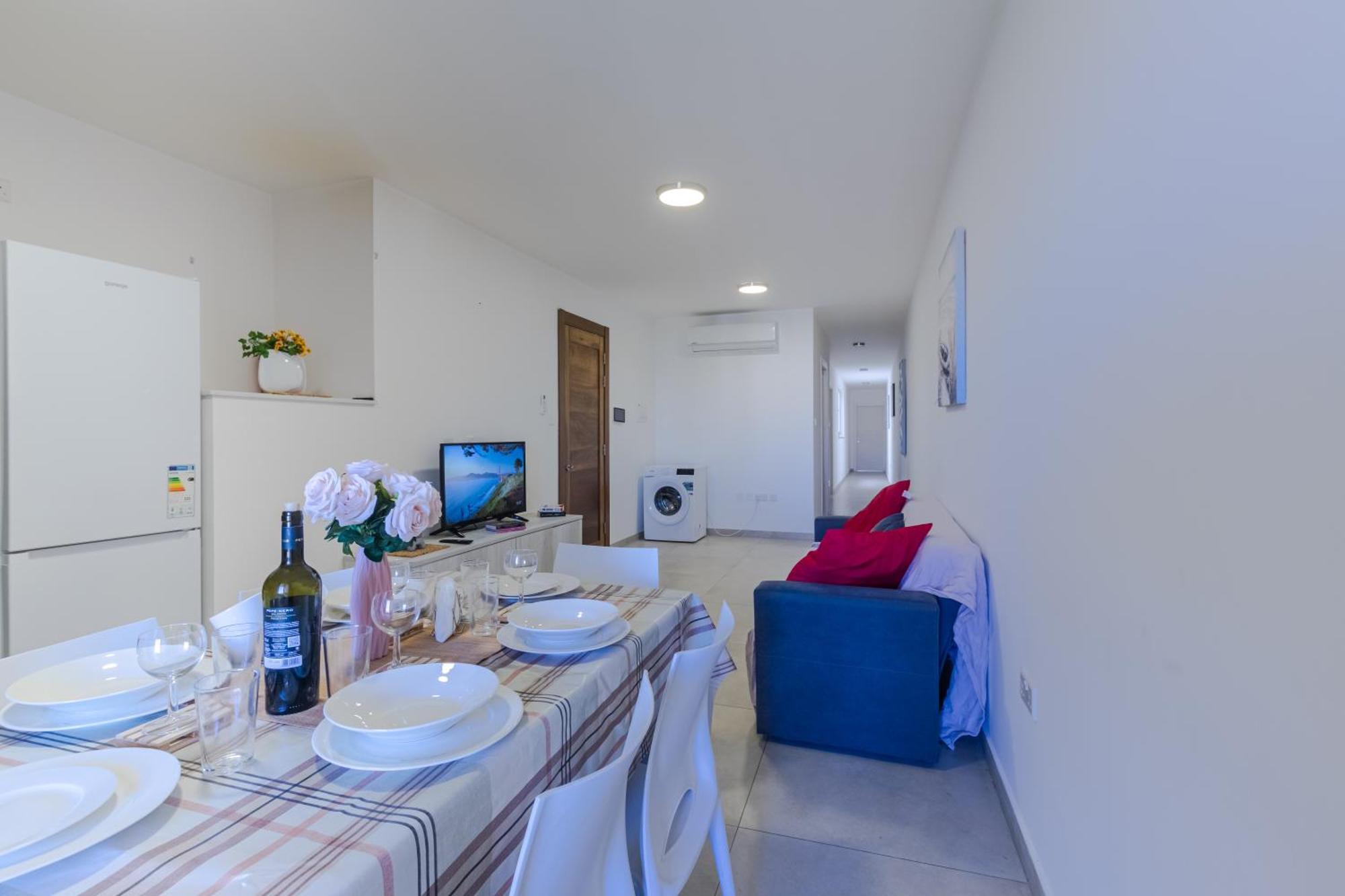 Spacious Brand New Apartment Hc Balcony 3 Bdr 2 Bth Bugibba خليج سانت بول المظهر الخارجي الصورة
