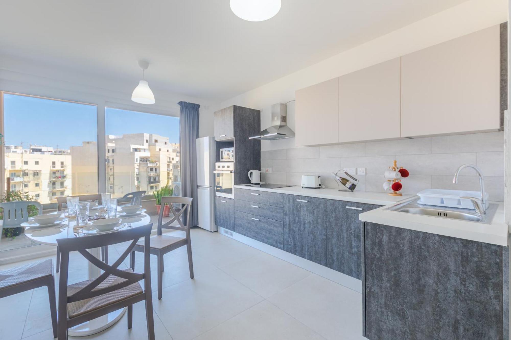 Spacious Brand New Apartment Hc Balcony 3 Bdr 2 Bth Bugibba خليج سانت بول المظهر الخارجي الصورة